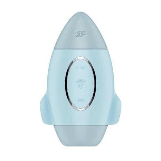 Satisfyer mission control double air pulse vibrador azul 1un