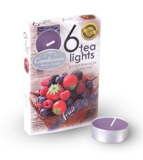 Conjunto de 6 Velas Perfumadas - Frutas